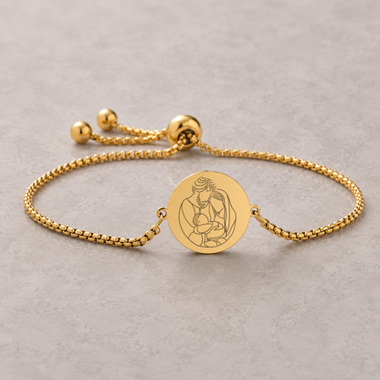 Women's Devotional Bracelet - Gold