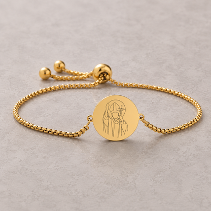 Women's Devotional Bracelet - Gold