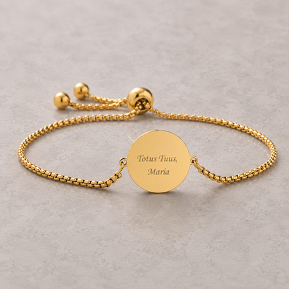 Women's Devotional Bracelet - Gold