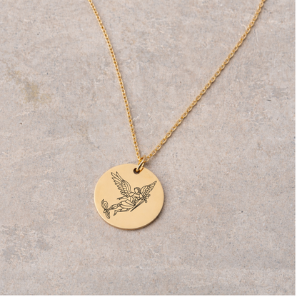 Women's Devotional Necklace - Gold