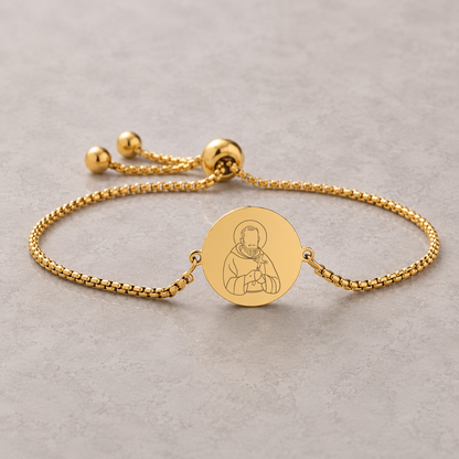 Women's Devotional Bracelet - Gold
