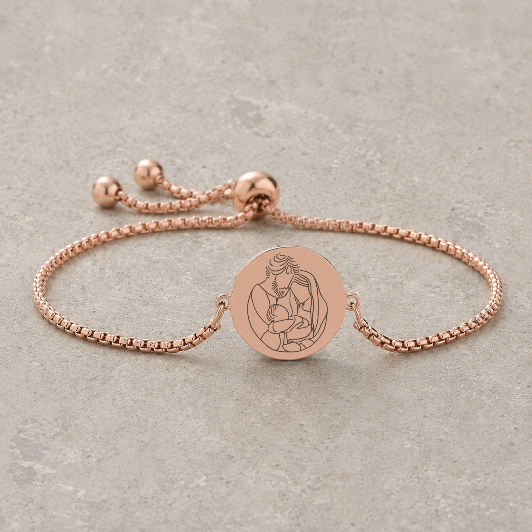 Women's Devotional Bracelet - Rose Gold