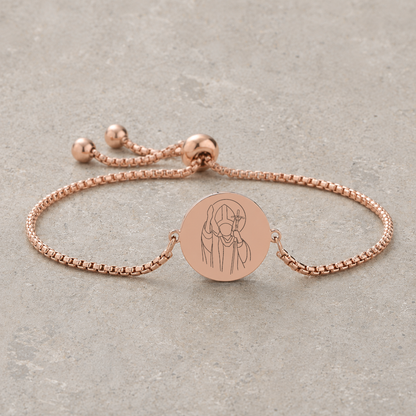 Women's Devotional Bracelet - Rose Gold