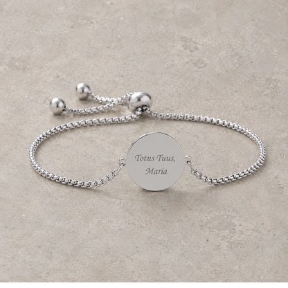 Women's Devotional Bracelet - Silver
