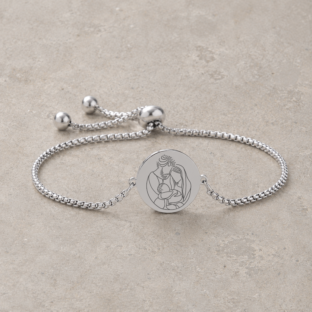 Women's Devotional Bracelet - Silver