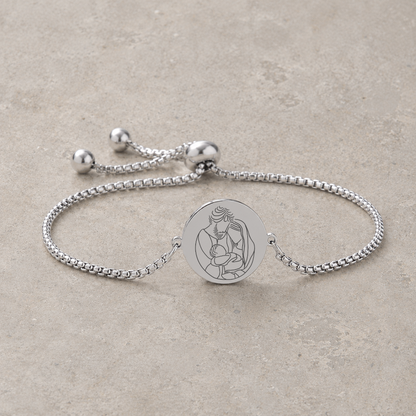 Women's Devotional Bracelet - Silver