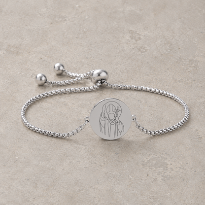 Women's Devotional Bracelet - Silver