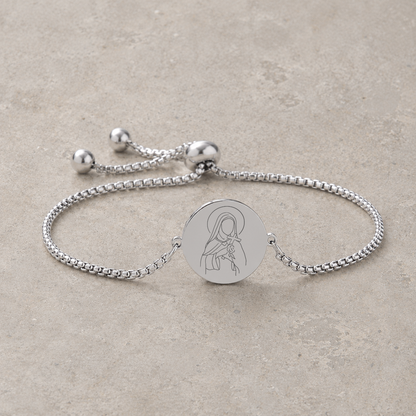 Women's Devotional Bracelet - Silver